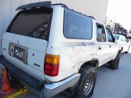 1993 TOYOTA 4RUNNER SR5 WHITE 3.0L MT 4WD Z18362